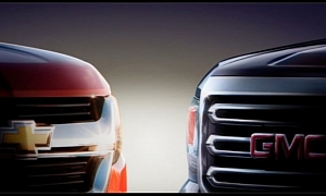 GM Teases New Chevrolet Colorado, GMC Canyon Trucks