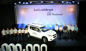 GM Thailand Builds One Millionth Vehicle