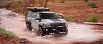 GMC Canyon AT4 OVRLANDX Has Red Beadlock Beauty Rings, All the Adventure Gear You Want