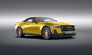 GMC Coupe Rendering Based on Camaro Somehow Looks Acceptable