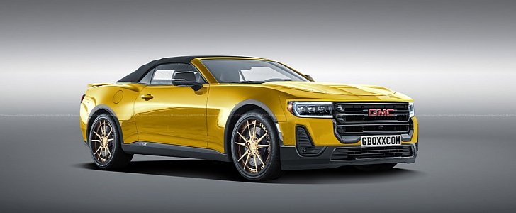 GMC Coupe Rendering Based on Camaro Somehow Looks Good
