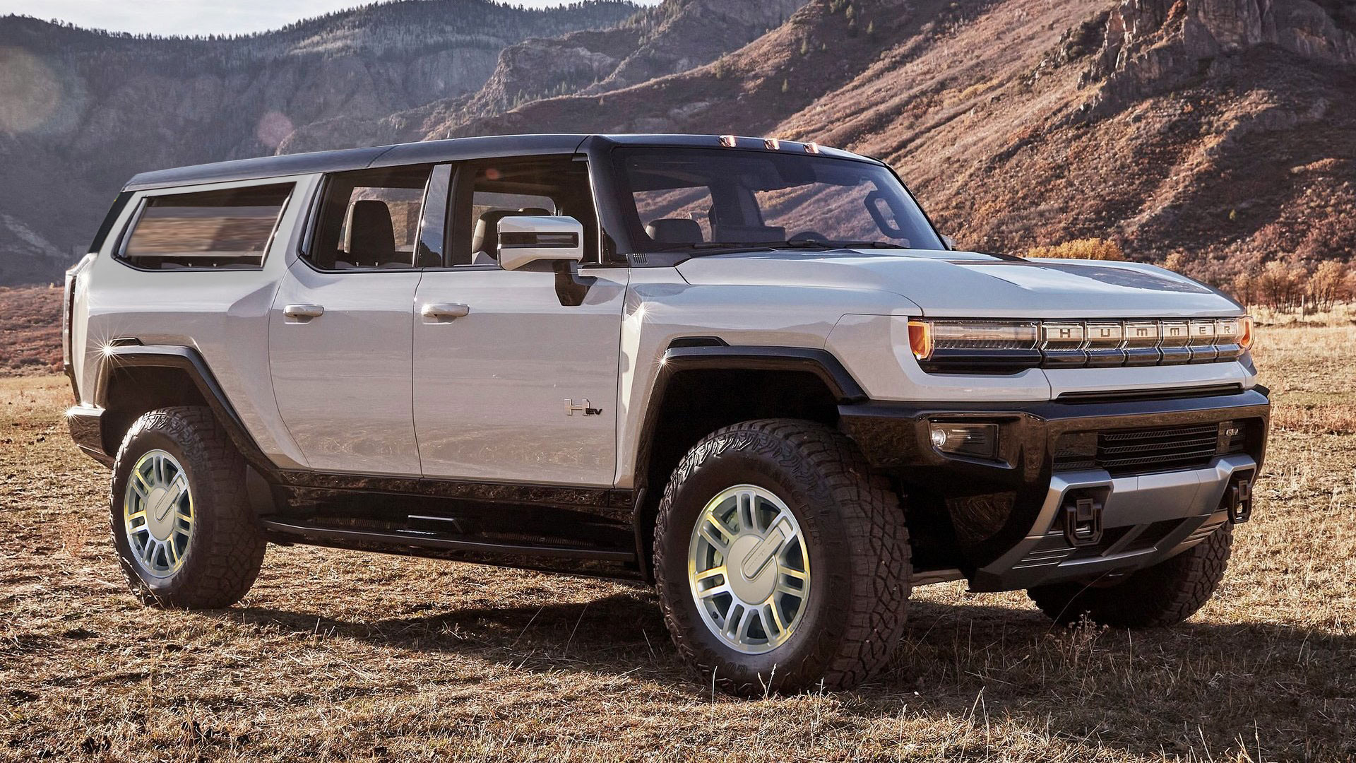Gmc Hummer Ev Gets Suv Redesign With H3 Wheels Autoevolution