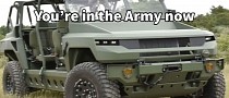 GMC Hummer EV Starts Its Military Career as a Concept Vehicle