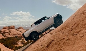 GMC Hummer EV Takes Its Talents to Moab, Utah in Off-Roading Prowess Display