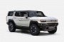GMC Hummer SUV Rendered, Should Feature Removable Roof Panels