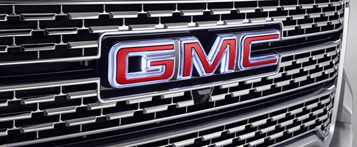 GMC illuminated emblem