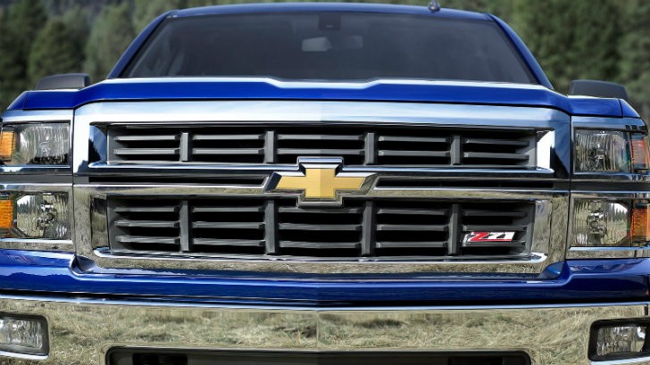 Chevrolet Silverado front grille