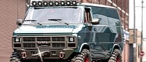 GMC Vandura "Offroad Obliterator" Looks Like a Lifted A-Team Van