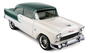 GMPP Brings the E-ROD 1955 Chevy at Barret-Jackson Auction