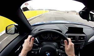 Go for a Couple of Laps Aboard the BMW M235i