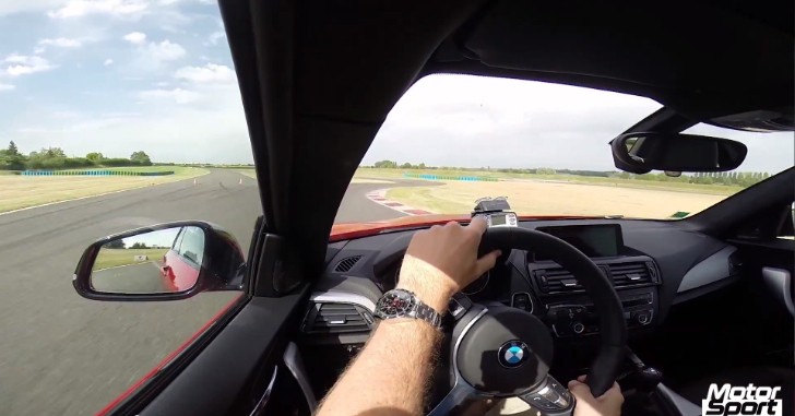 BMW M235i on Magny Cours