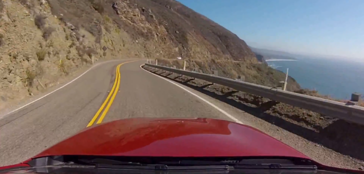 BMW M6 On Californian Roads