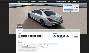 Go Play With The 2014 S-Class Configurator For The US