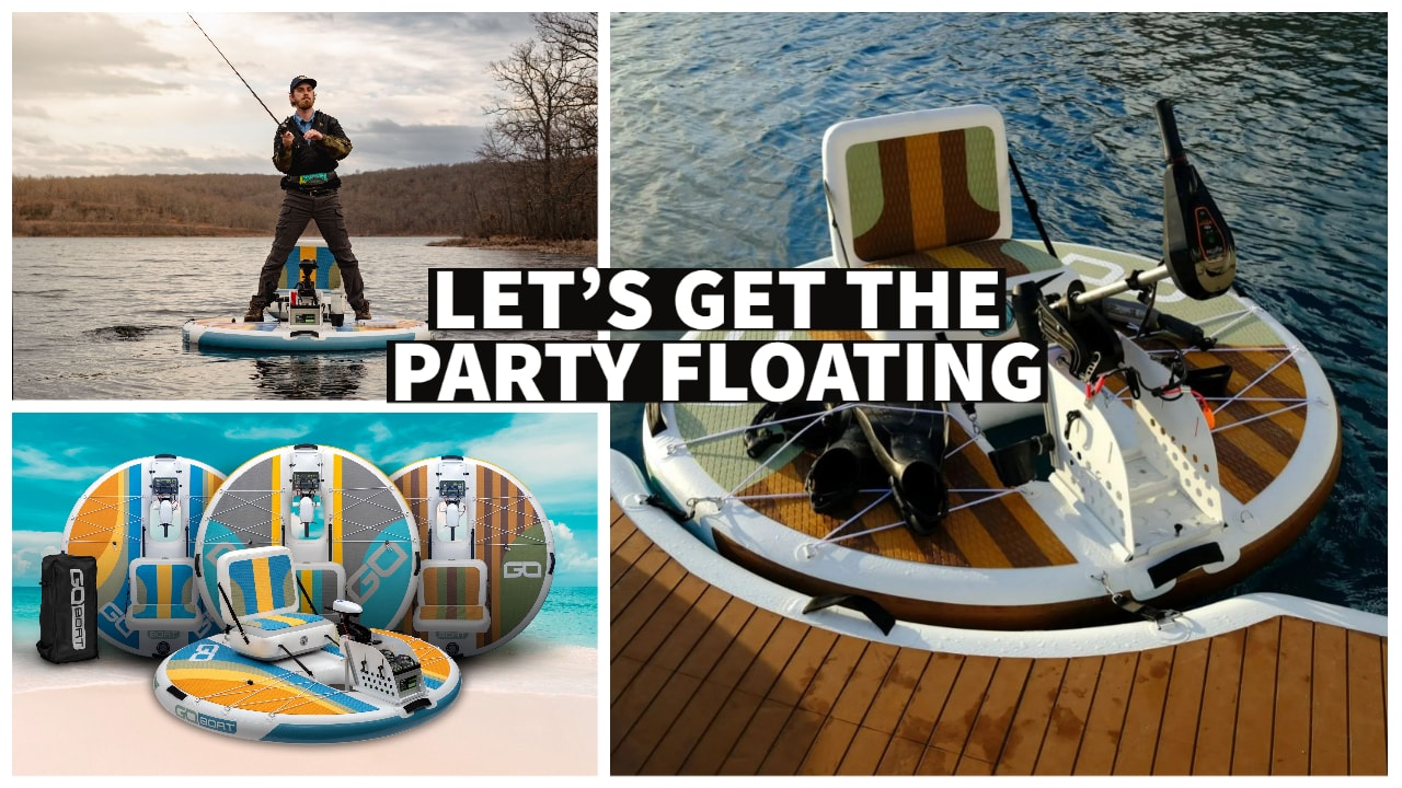 GoBoat, the Inflatable Personal Watercraft, Brings the Party to