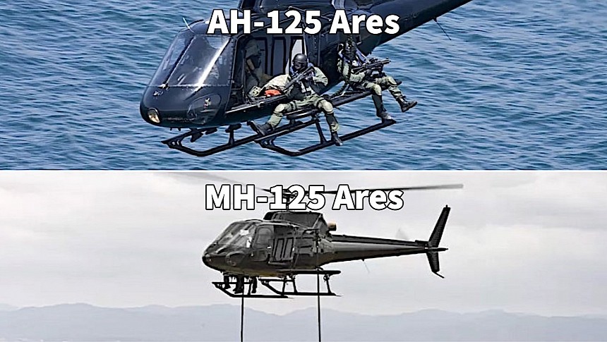Airbus Ares range of H125 helicopters