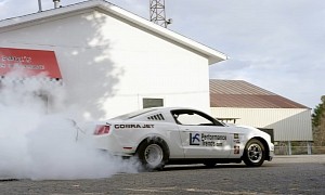 Godzilla V8-Swapped Ford Mustang Cobra Jet Runs 10.972 Seconds on the 1/4-Mile