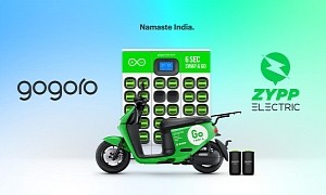 Gogoro Brings Its Battery Swapping Stations to India, Teams Up With Zypp Electric