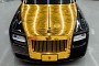 Gold Chrome and Black, Versace Rolls-Royce Looks Like a True Fashionista Epitome