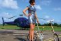 Gold Folding Bike to Stow in Helicopter
