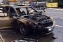 Golden Bentley Flying Spur Burned to the Ground in China