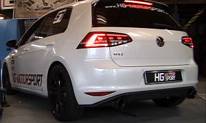 Golf 7 GTI Gets Non Resonated Bull-X Exhaust <span>· Video</span>  [Photo Galley]