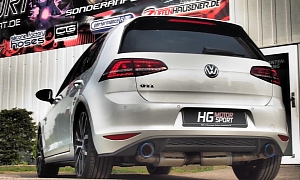 Golf 7 GTI Tuned to Over 300 PS and 400 NM by  HG Motorsport <span>· Video</span>