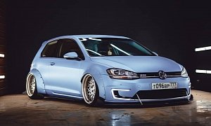 Golf GTE Widebody Race Car Is a Fake, Still Looks Cool