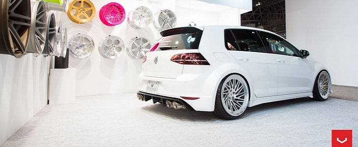 Golf R Audi S8 And Amg Gt Get Widebody Hamana Kits And Vossen Wheels Autoevolution