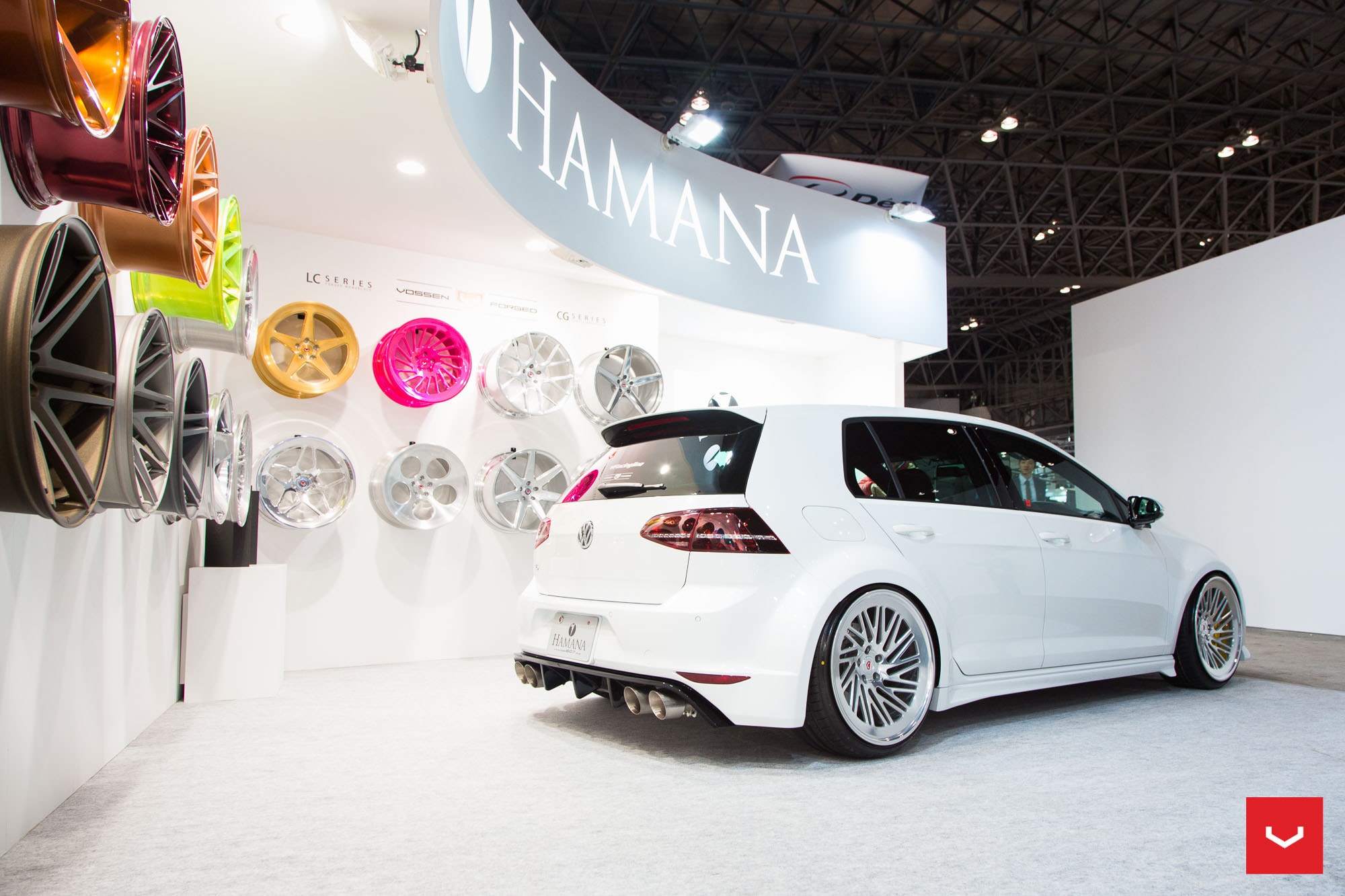 Golf R Audi S8 And Amg Gt Get Widebody Hamana Kits And Vossen Wheels Autoevolution
