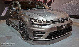 Golf R Goes Mental With 400 HP Tuning Kit from ABT in Essen <span>· Live Photos</span>