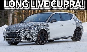 Golf-Sized 2024 Cupra Leon Spied in Hatch and Wagon Forms Keeping the SEAT Tradition Alive