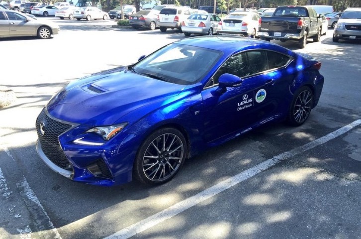 Golfer Ian Poulter Gets a Lexus RC F Sports Coupe to Drive During Tournament 