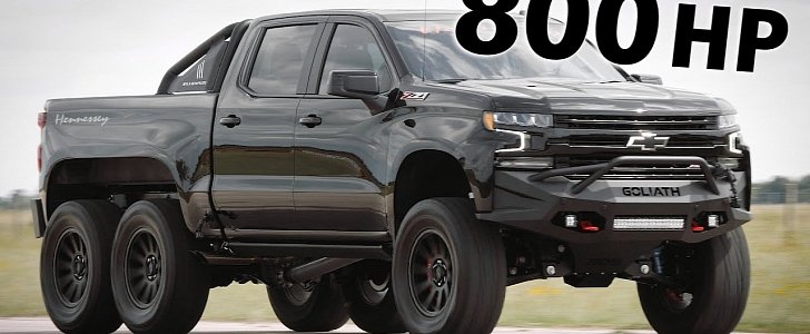 Goliath 6x6 Is an 800 HP Chevy Silverado Monster Truck