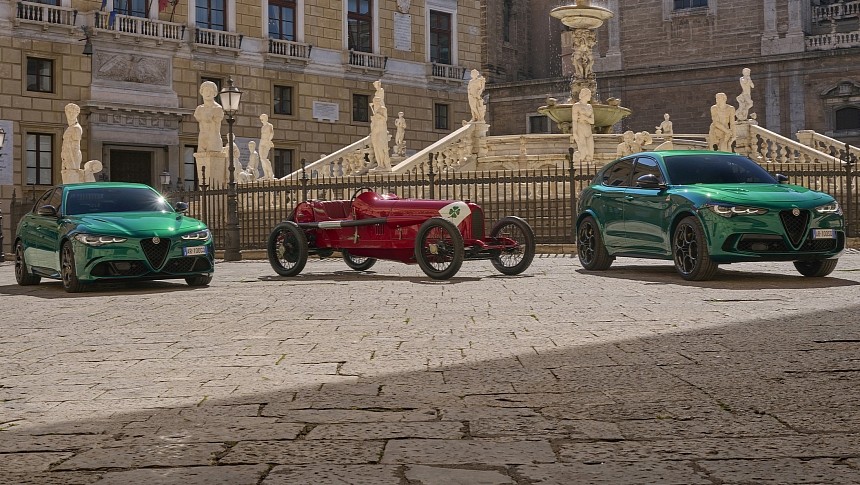 Alfa Romeo Giulia and Stelvio Quadrifoglio 100th Anniversary