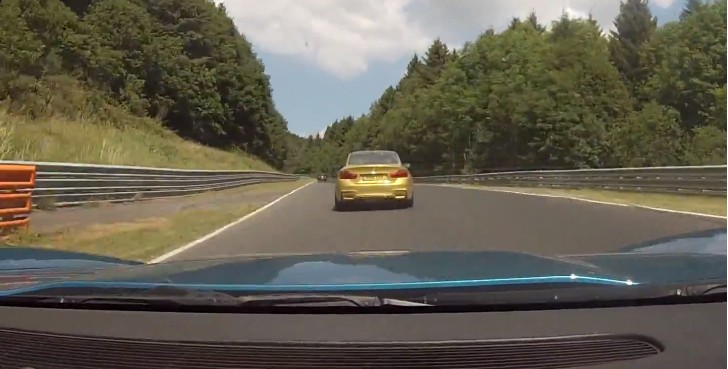 BMW M4 on the Ring