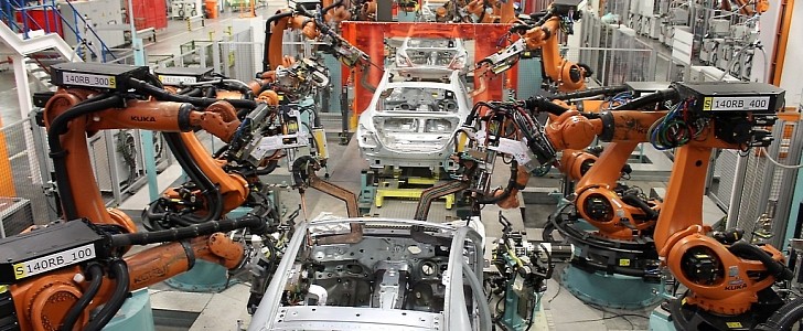 Car production lines have been massively hit by the lack of semiconductors