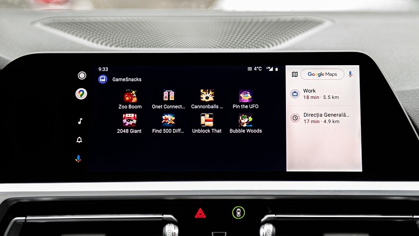 Android Auto games