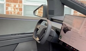 Goodbye, White! The First Tesla Cybertruck With the Tactical Grey Interior Is Here