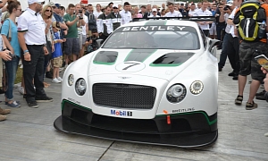 Goodwood 2013: Bentley Continental GT3 Revealed <span>· Live Photos</span>
