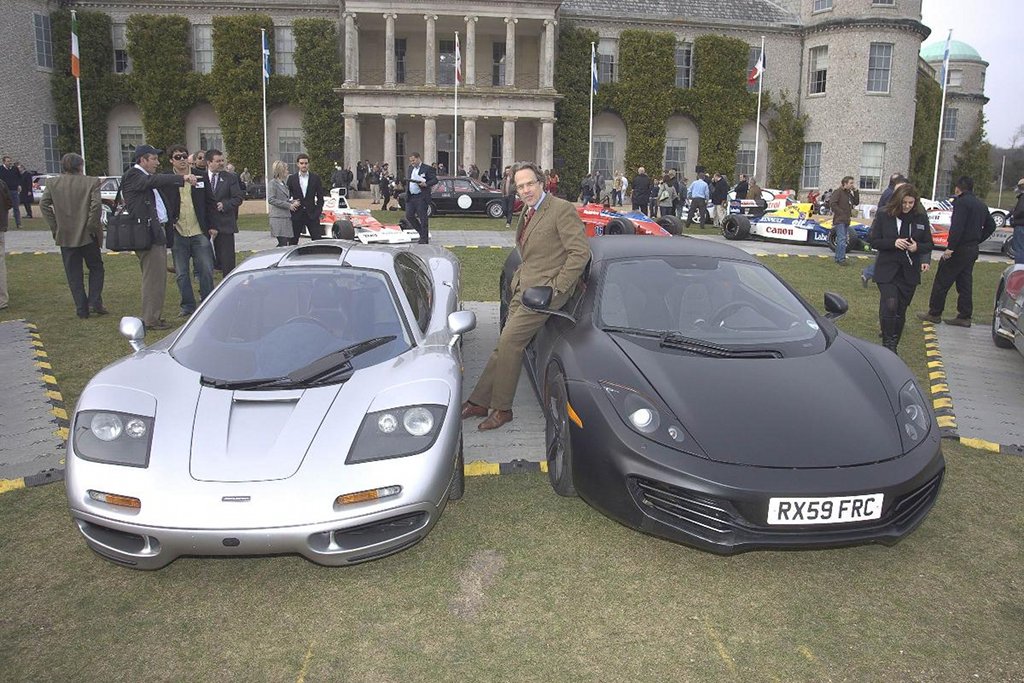 Lord March at the GoodWood Festival of Speed
