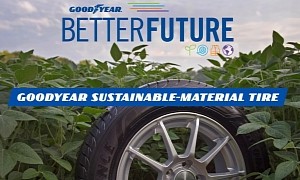 Goodyear's 90% Sustainable-Material Demo Tire Previews 70% Sustainable Commercial Tire