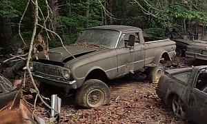 Goofy '64 Ford Ranchero 4x4 With Chevy Small-Block V8 Just Won't Die, Roars After 30 Years