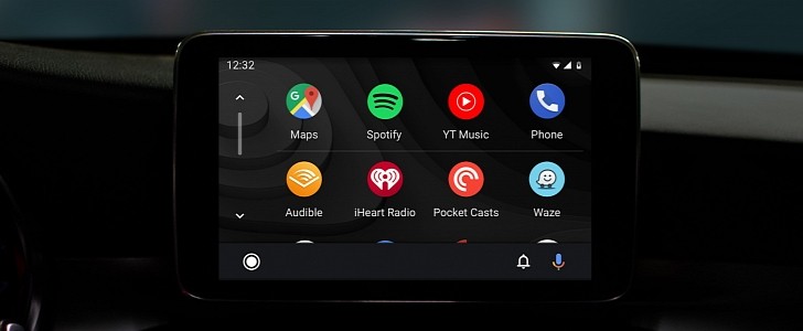 Android Auto on the head unit