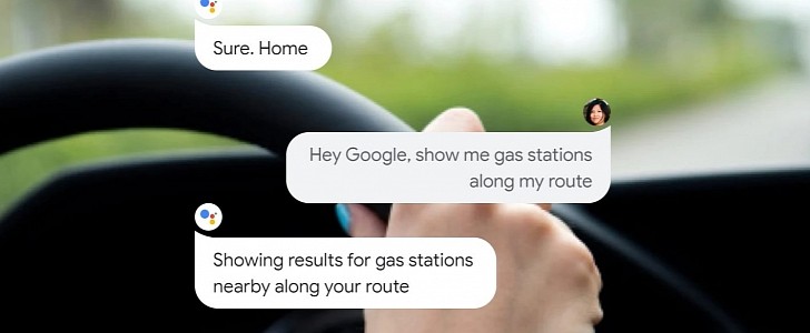 Google Assistant in the car