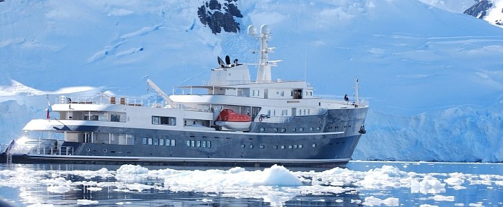 Legend is a former Soviet icebreaker converted into a stunning explorer