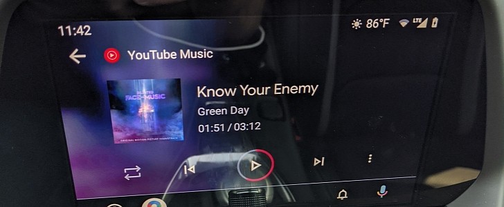YouTube Music on Android Auto