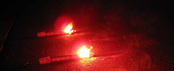 Road flares
