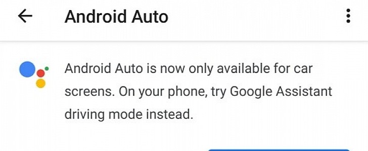 Users now told to try out the driving mode