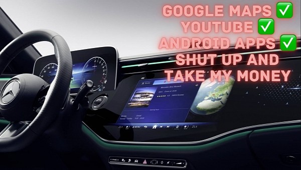 Google apps coming to Mercedes cars