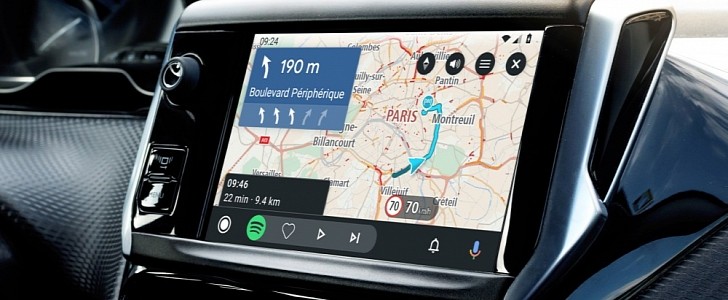 TomTom navigation on Android Auto